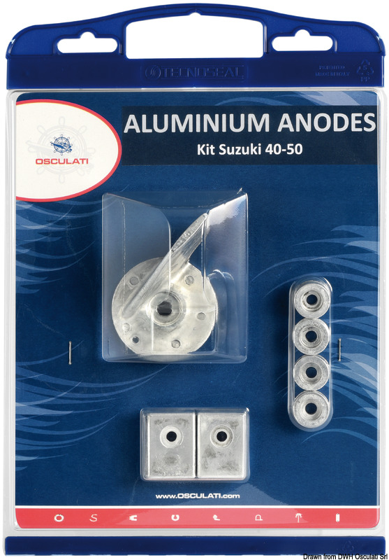 Anode kit Suzuki 40/50 HP zinc
