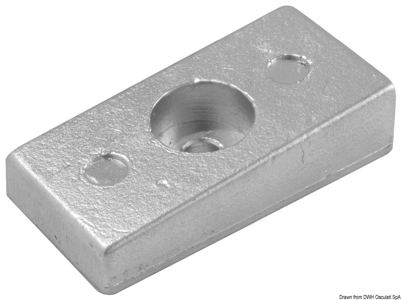 Aluminium plate anode :ercury 30/300 HP