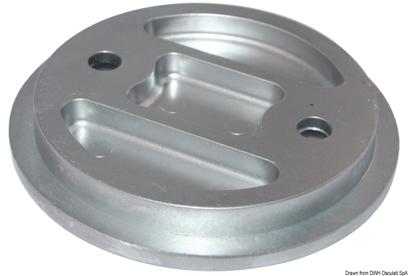 Aluminium flange anode for Verado