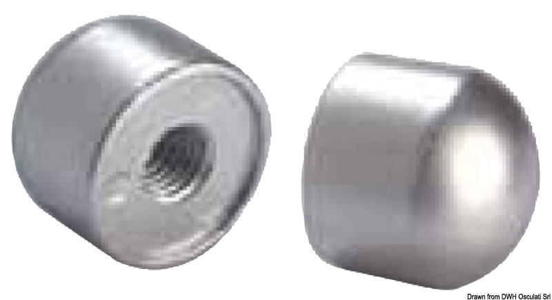 Zinc anode foot Alpha/Bravo 120 HP