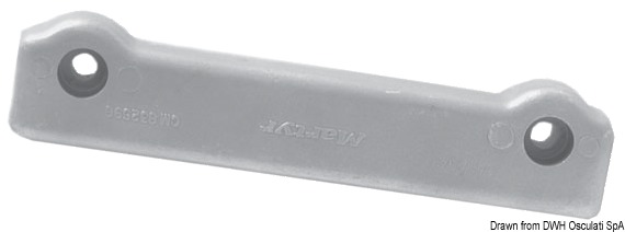 Aluminium rod anode Volvo Penta