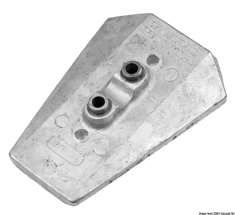 Volvo DPI aluminium anode leg