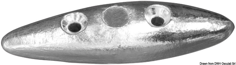 Soap-shaped anode 550 g