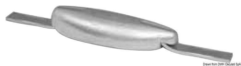 Aluminium welding anode 390 g