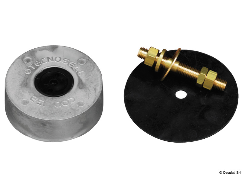 Hidden mounting aluminium anode Ø 135 mm