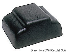 Black plastic matching terminal for 44.494.10