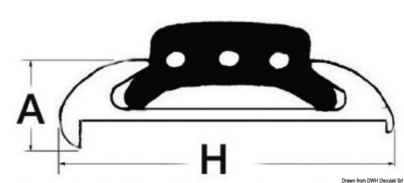 Black PVC insert for 44.494.10