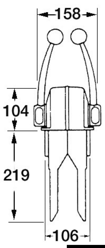 UFLEX single lever control, twin engine