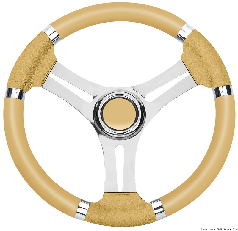 Steering wheel cream wheel 350 mm