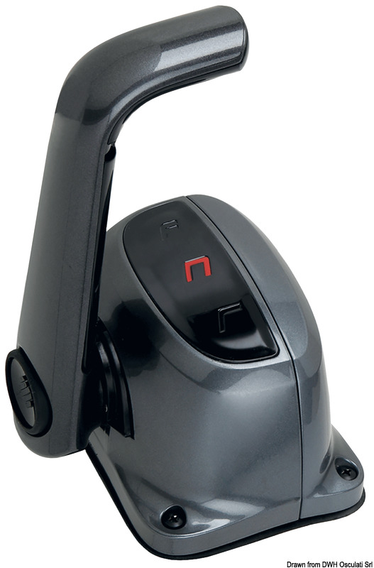 Single lever control box single engine black B501B