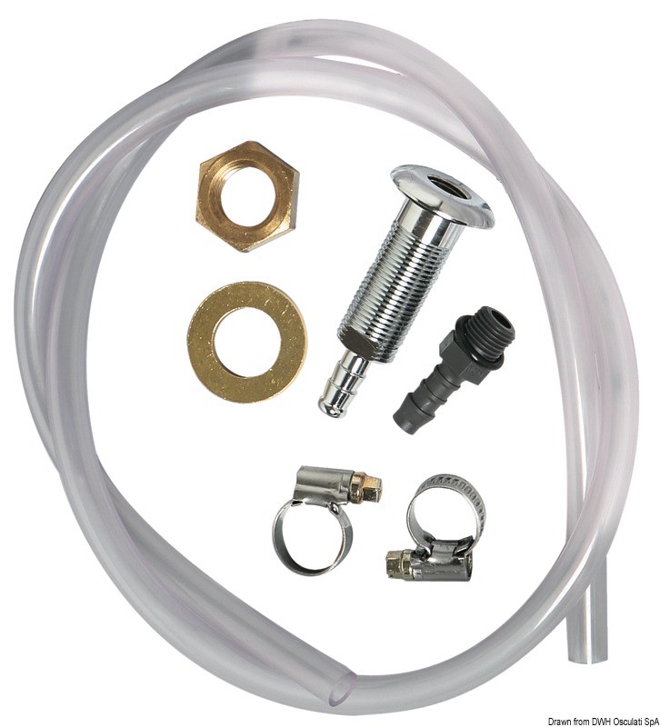 Kit F for hydraulic pump filling up and cleaning