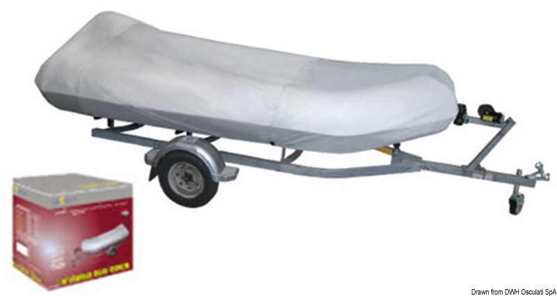 Tarpaulin grey for dinghy 430/470 cm