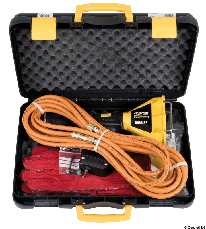 Propane shrinkforming gun Rafale Black Edition +