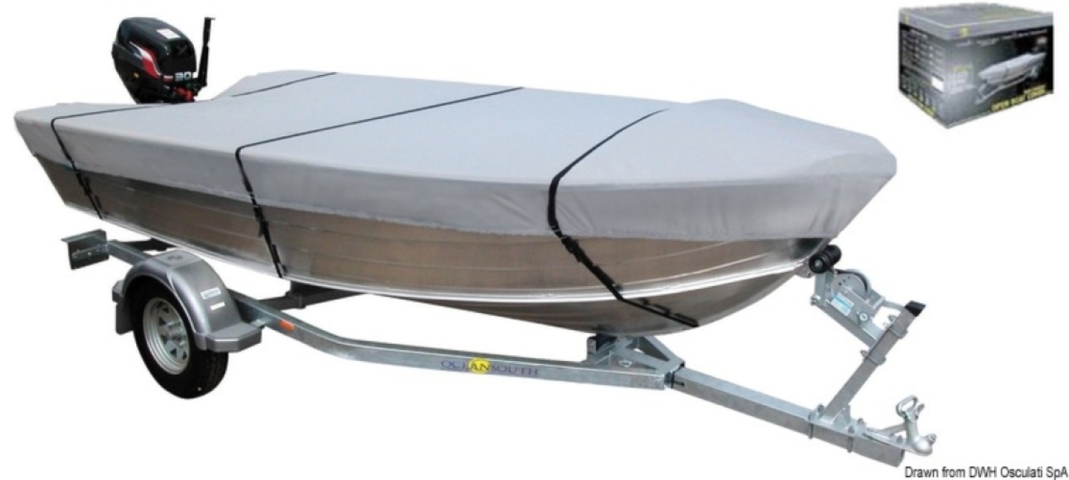 Cover open hull 365/385cm, maximum boat width 170cm