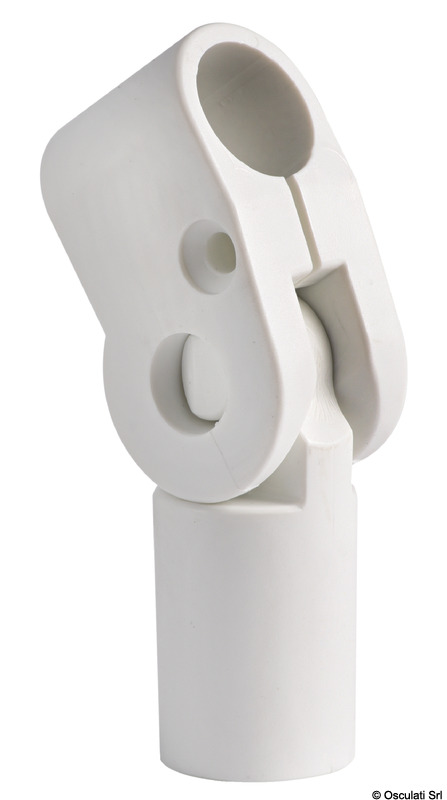 Nylon articulated joint 170° for Ø 20 mm pipe
