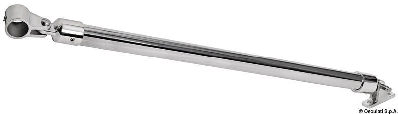 Support arm kit for bimini AISI316 Ø 25 mm pipe