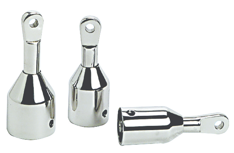 Terminal cap AISI316 for 25-mm pipe mounting