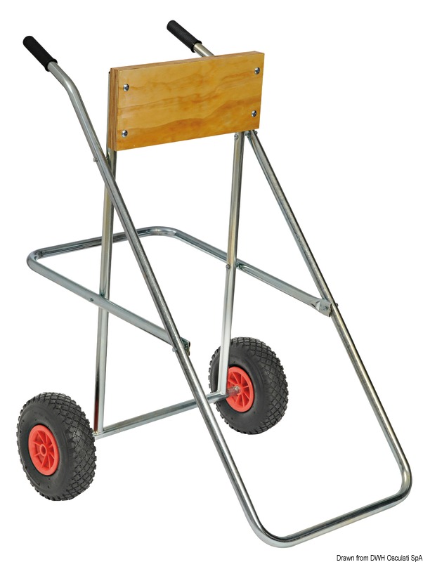 Medium engine foldable trailer