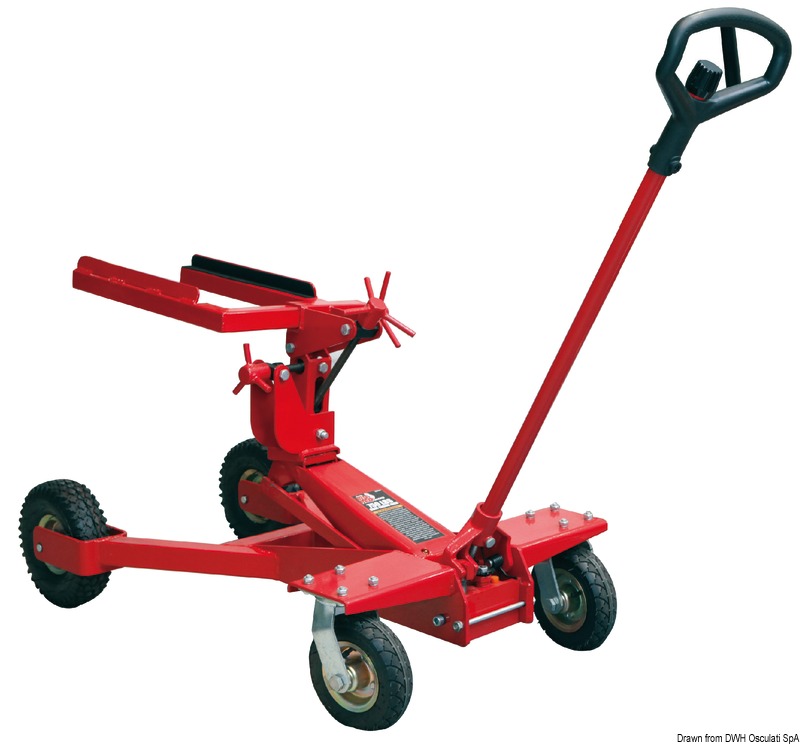 Engine jack for stern drives