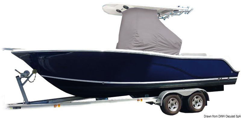 Cover for steering console w/T-Top grey small