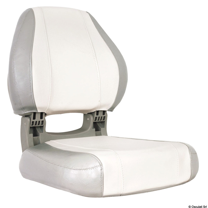 Scirocco ergonomic seat grey + white