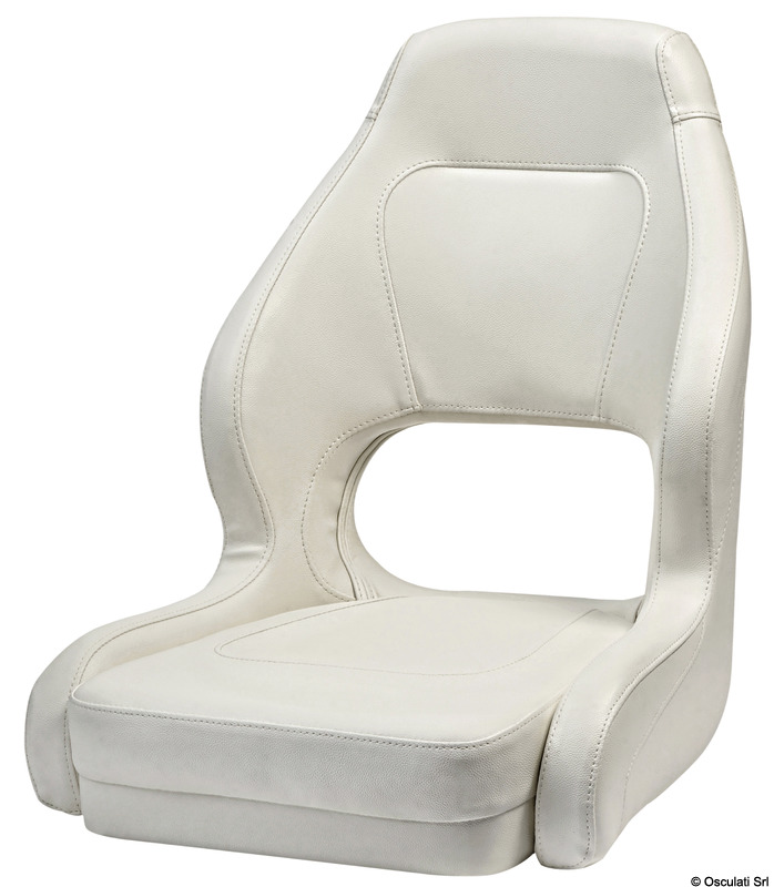 De Luxe ergonomic seat w/vinyl upholstery