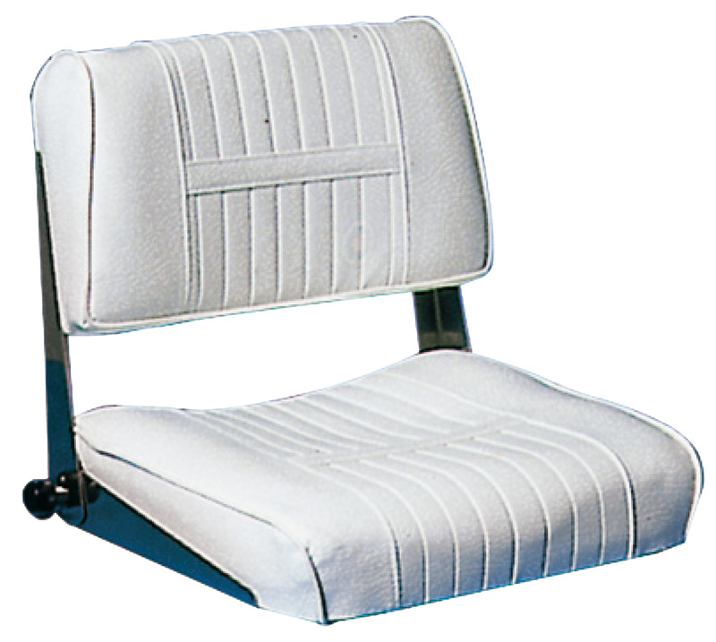Seat w/foldable backrest 45x40 cm
