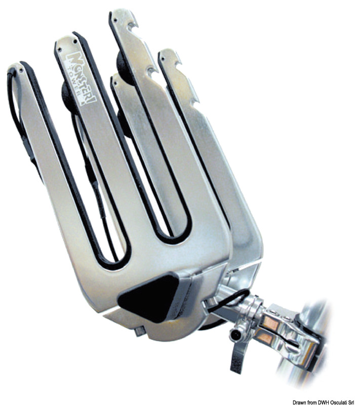 Wakeboard Rack Brushed and Anodized for 2 wakeboard