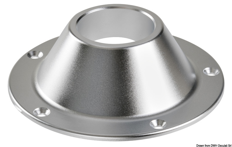 Support polished anodized aluminium 48.418.21