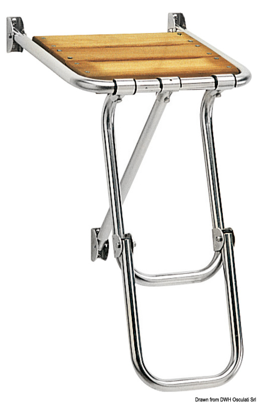 Mini plattform with ladder 36x34 cm