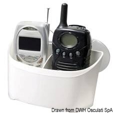 GPS/CELL white plastic mobile holder