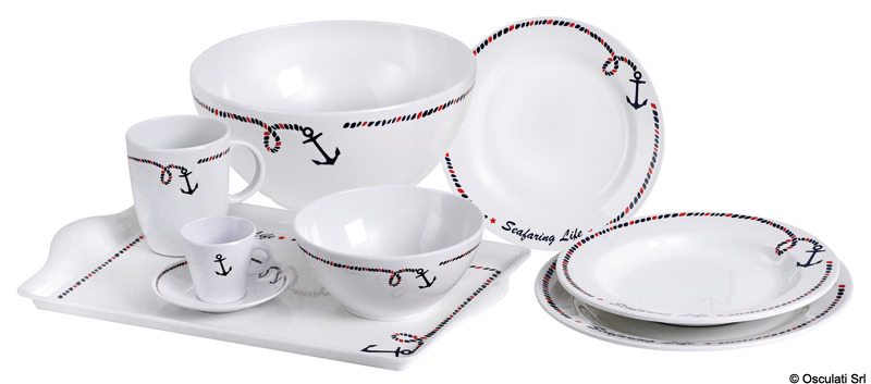 Ancor Line set 6 x bowls Ø 15 cm