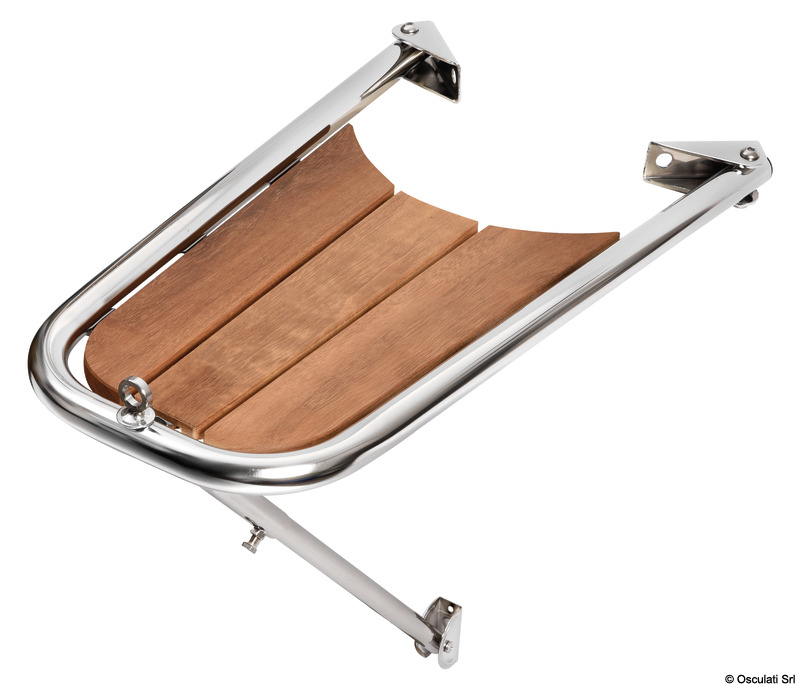 Dolphin striker AISI 316/teak simple model