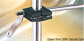 Support f.MAGMA barbecue pulpit tube Ø 28/32 mm