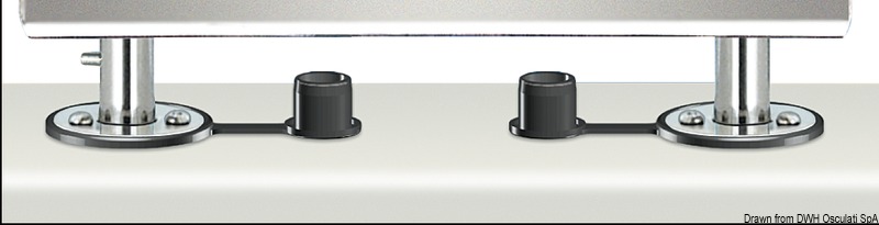 Fastening system f.MAGMA on pull-out worktop