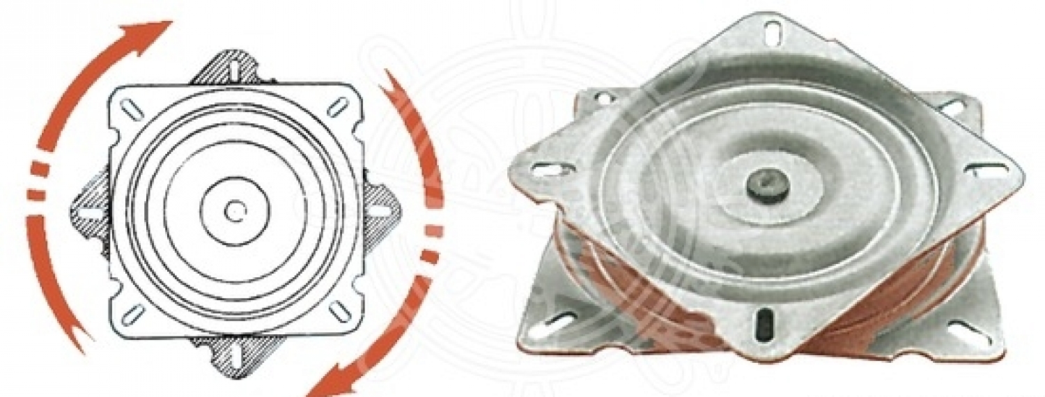 Chair base (rotating) Attention! Painted black metal.