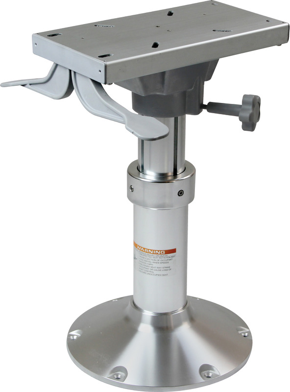 Pedestal w/seat mount telescopic 530/710 mm
