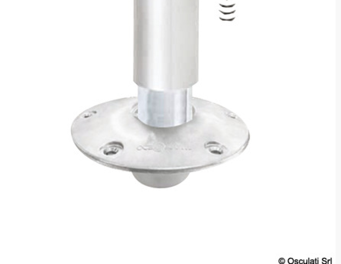 Additional aluminum base for WAVERIDER pedestal with seat