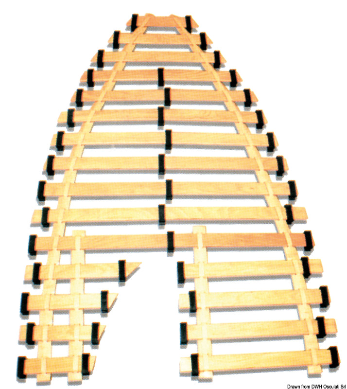 BEDFLEX double bed base 160x200cm 10mm thickness