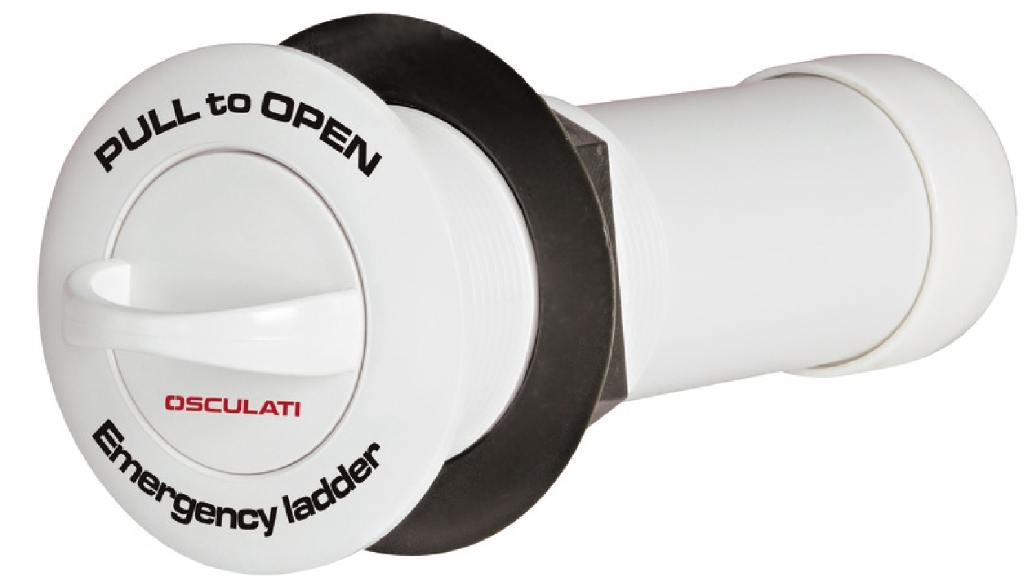 3-step emergency ladder with rear nut 1100x135mm