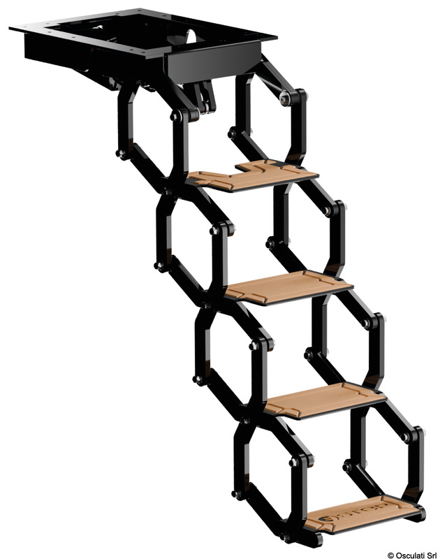 E-STEP 12V 4 steps electric ladder