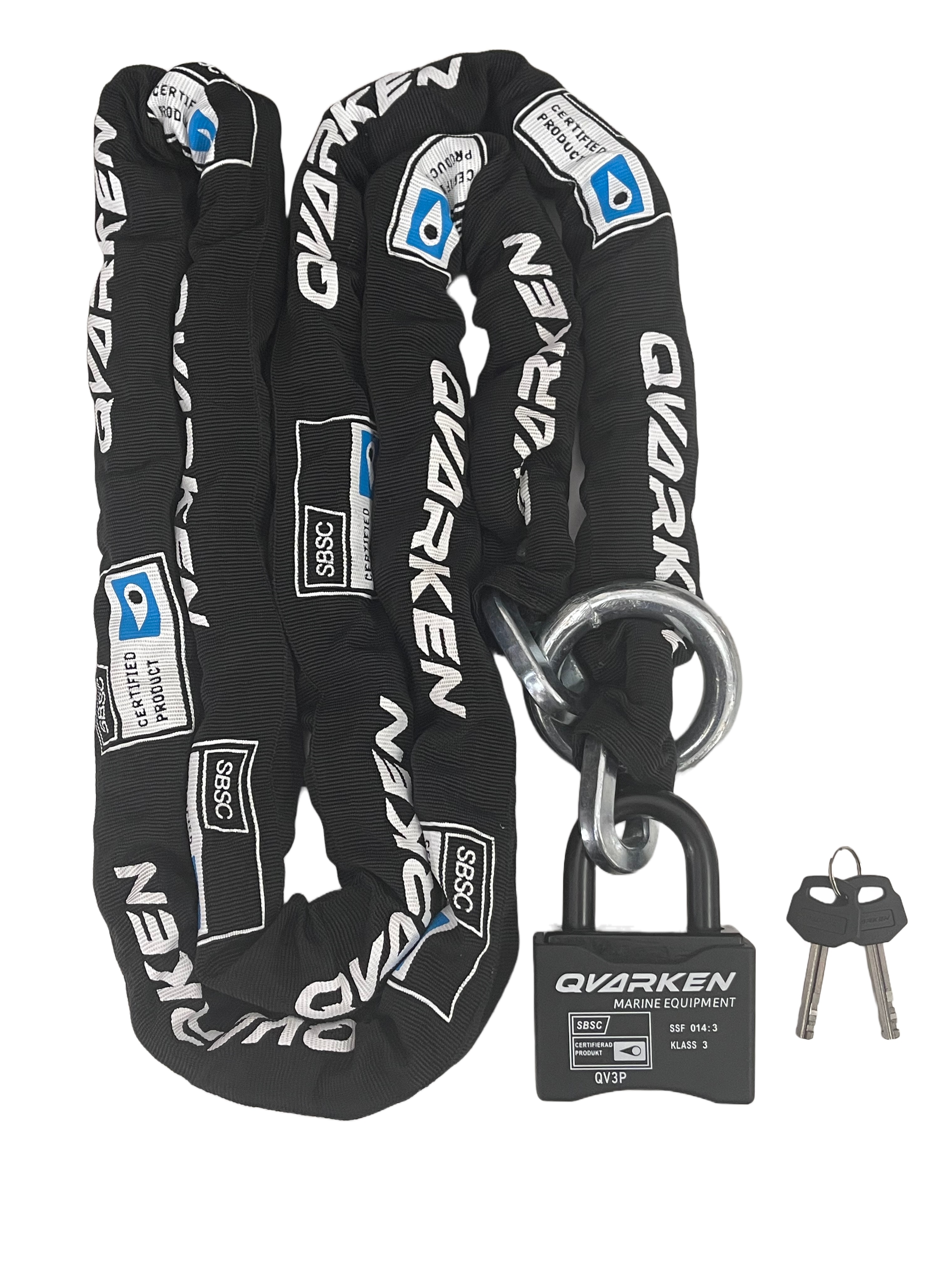 Qvarken Lock package chain+lock Class 3 2.5m