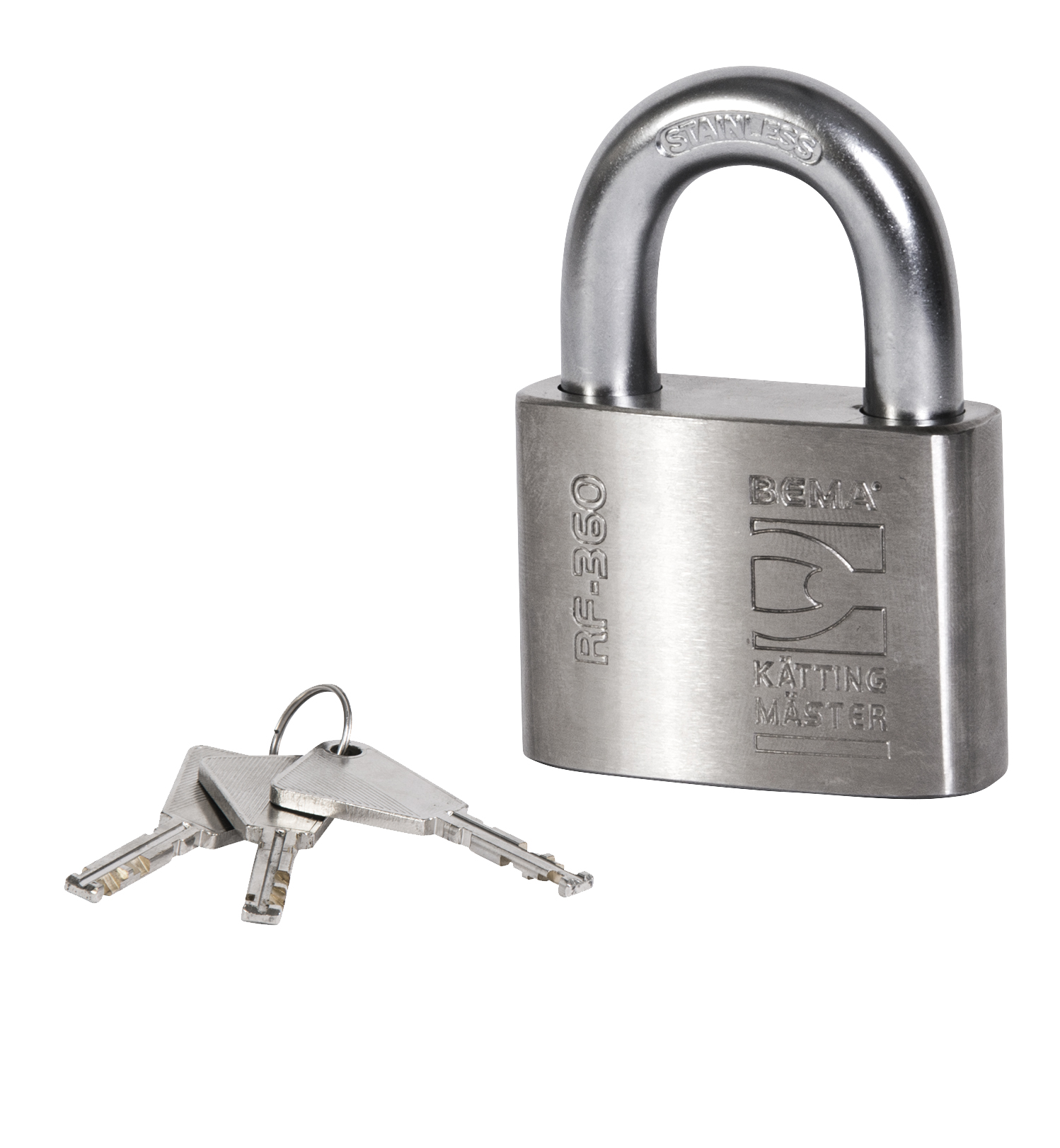 Bema RF-360 Titan Padlock Stainless steel