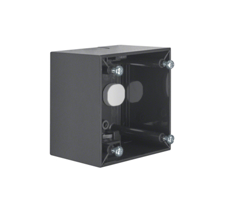 Berker Wall box square 41mm black