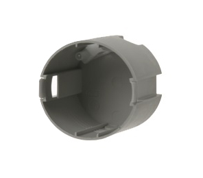 Berker Wall box Ø49mm 38mm deep grey