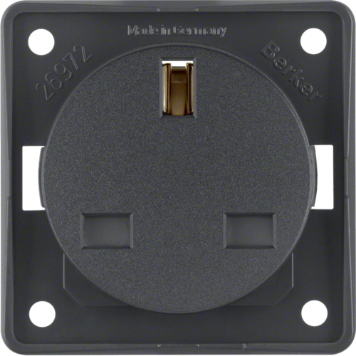 Berker Outlet UK BS 1363.250V 13A antracite