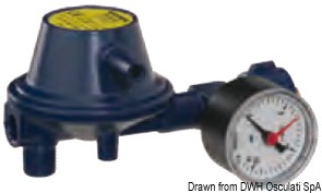 30 mb pressure regulator w/manometer