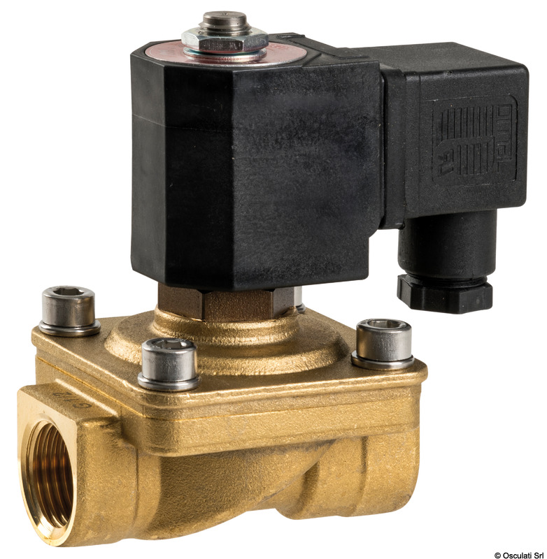 Solenoid valve 1/2" 12 V