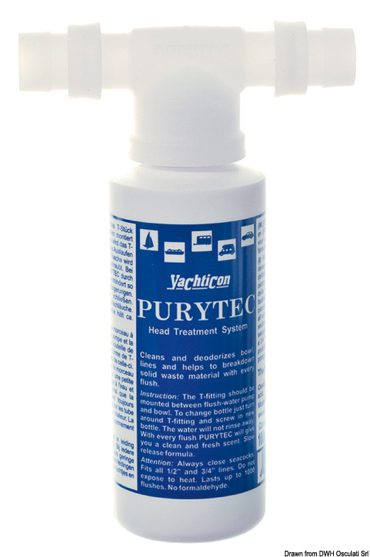 YACHTICON Puritec disinfectant for toilets