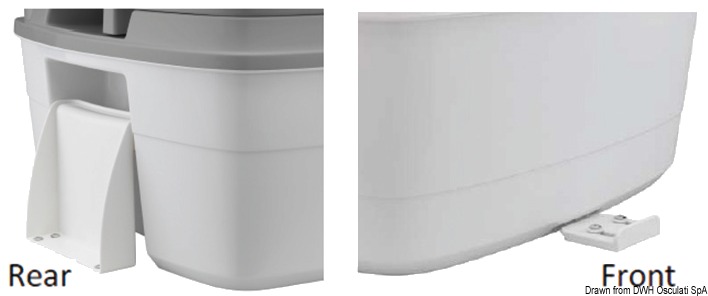 Deck planking fixing kit Porta Potti 165